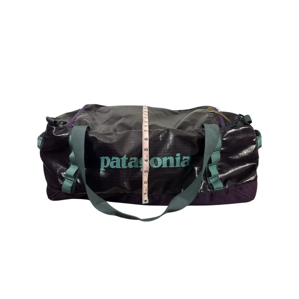 PATAGONIA BLACK HOLE 60L DUFFEL BAG PURPLE GREEN